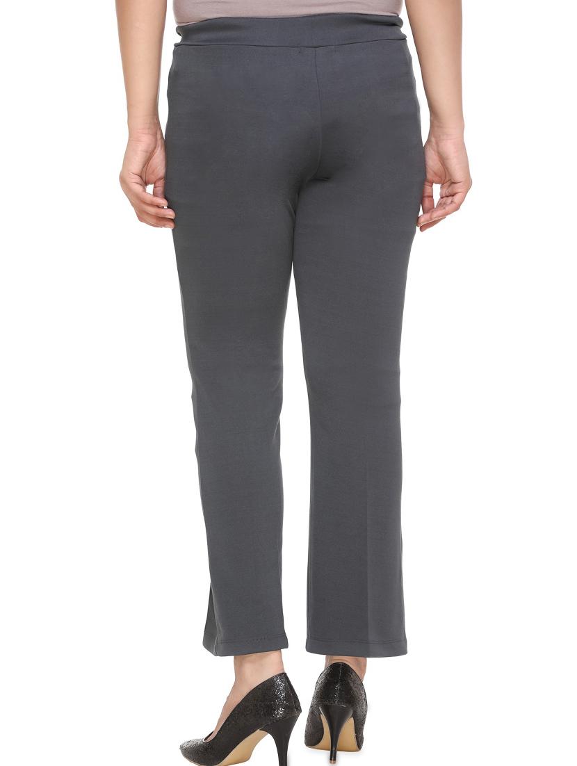 mid rise flat front trouser - 16957376 - Zoom Image - 3