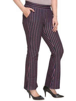 flat front striped trouser - 16957377 - Standard Image - 2