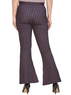 flat front striped trouser - 16957377 - Standard Image - 3