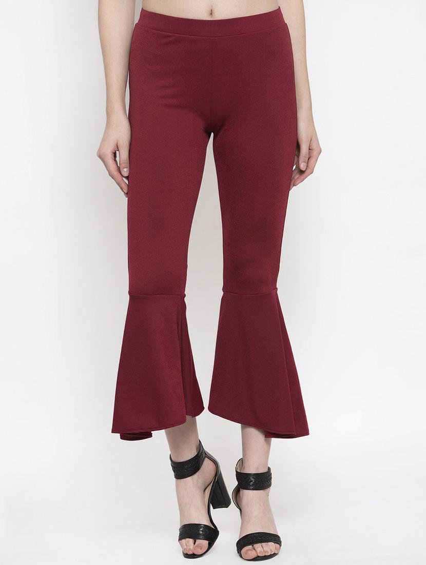 mid rise bell bottom trouser - 16957378 - Zoom Image - 1