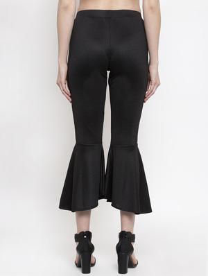 mid rise bell bottom trouser - 16957381 - Standard Image - 3