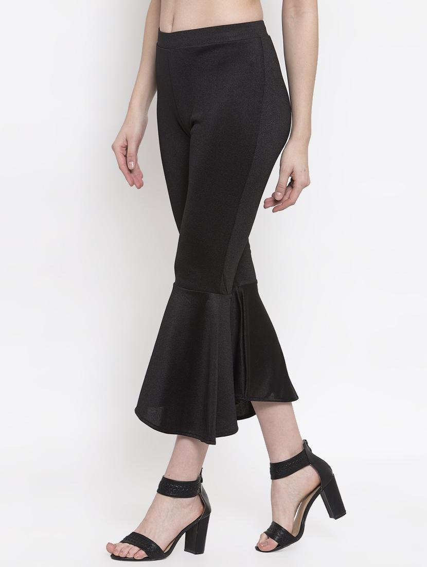 mid rise bell bottom trouser - 16957381 - Zoom Image - 2
