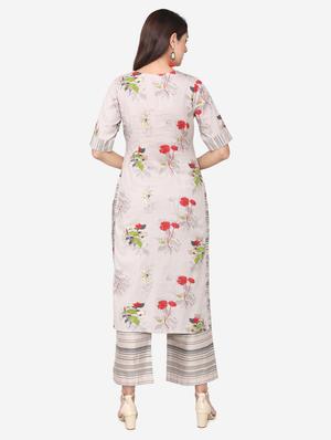 floral kurta palazzo set - 16957483 - Standard Image - 3