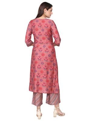 printed kurta palazzo set - 16957484 - Standard Image - 3