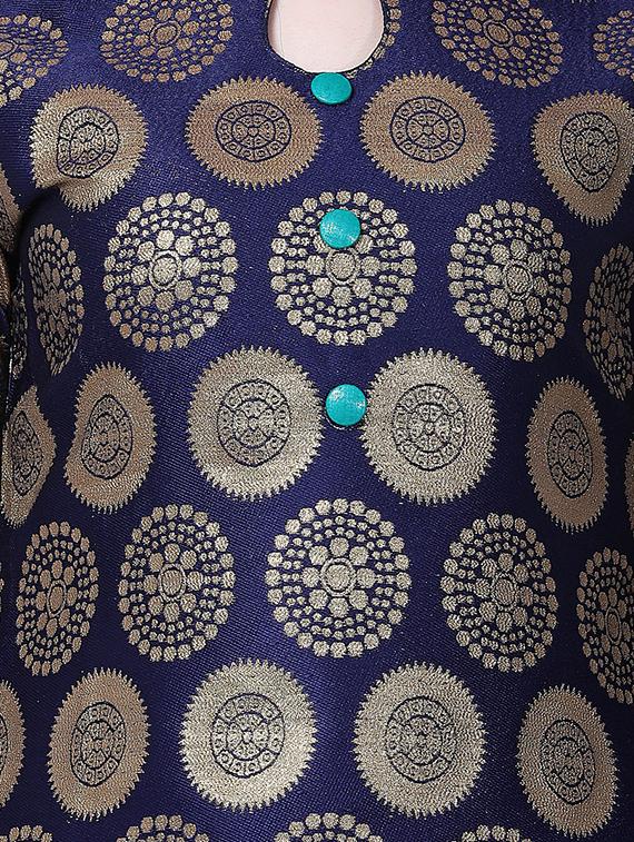self design palazzo unstitched suit - 16957504 - Zoom Image - 4