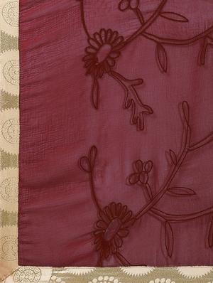 self design palazzo unstitched suit - 16957506 - Standard Image - 6