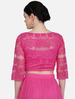 tonal embroidered blouse - 16957811 - Standard Image - 3
