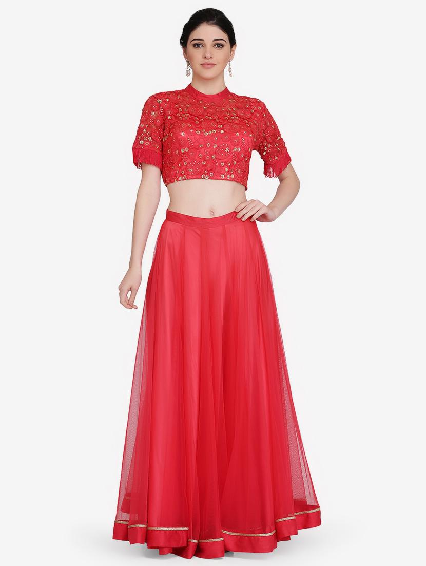 tonal embroidered blouse - 16957813 - Zoom Image - 4