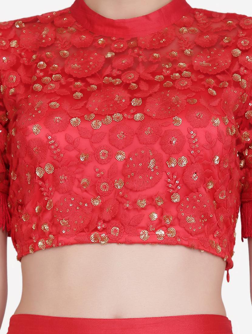 tonal embroidered blouse - 16957813 - Zoom Image - 5