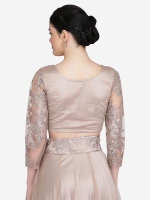 tonal embroidered blouse - 16957816 - Standard Image - 3