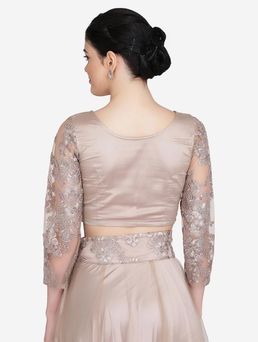tonal embroidered blouse - 16957816 - Zoom Image - 3