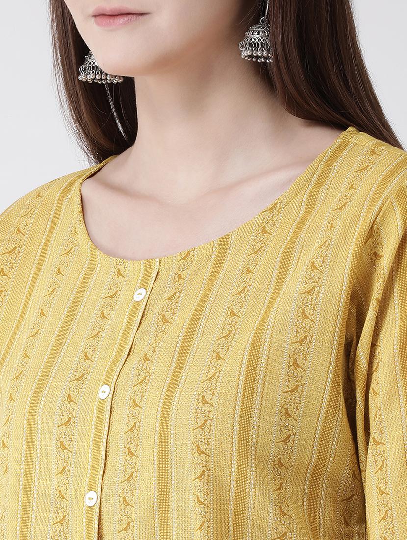 striped a-line kurta - 16957864 - Zoom Image - 5