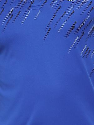 blue printed polo t-shirt - 16957870 - Standard Image - 4