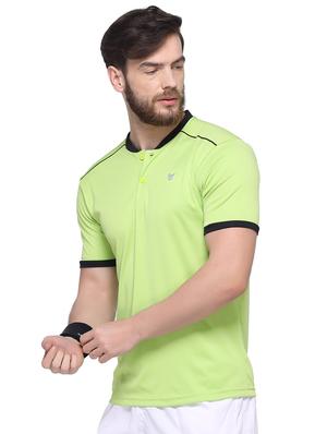 green solid t-shirt - 16957879 - Standard Image - 2