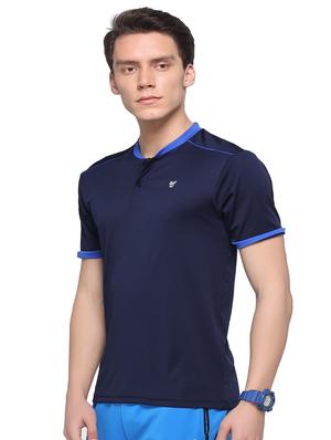 dark blue solid t-shirt - 16957881 - Standard Image - 2