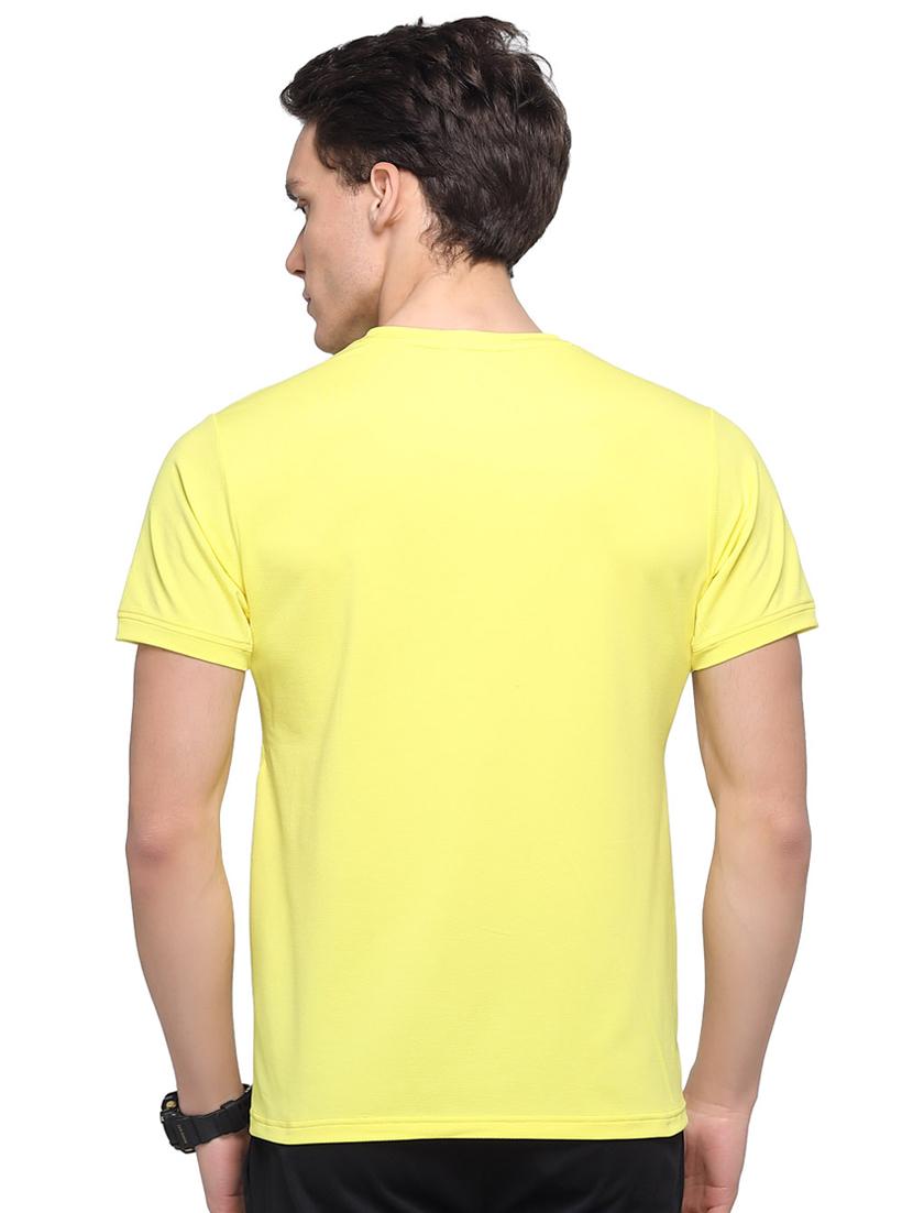 yellow solid t-shirt - 16957883 - Zoom Image - 3
