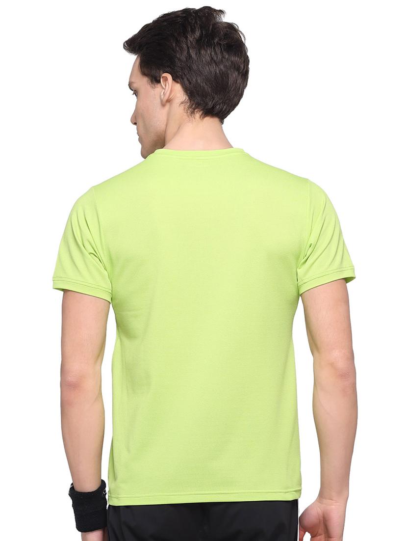 green solid t-shirt - 16957886 - Zoom Image - 3