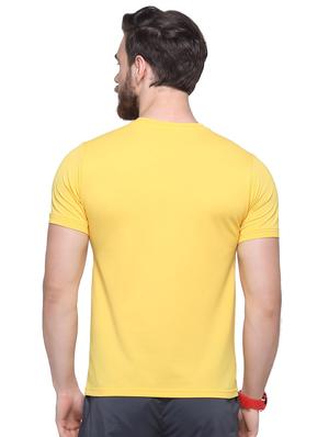 yellow solid t-shirt - 16957888 - Standard Image - 3