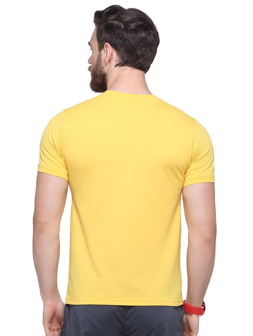 yellow solid t-shirt - 16957888 - Zoom Image - 3