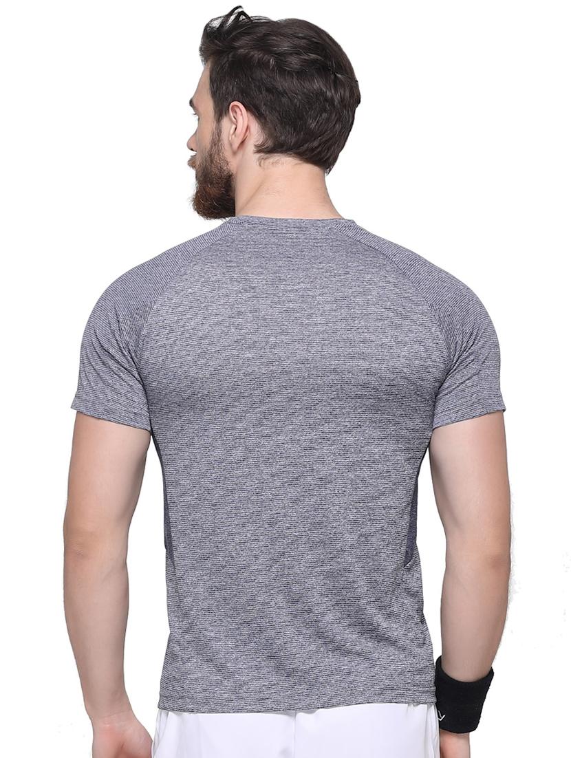grey solid raglan t-shirt - 16957890 - Zoom Image - 3