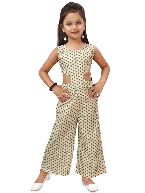 white georgette full length jumpsuit - 16957911 - Standard Image - 1