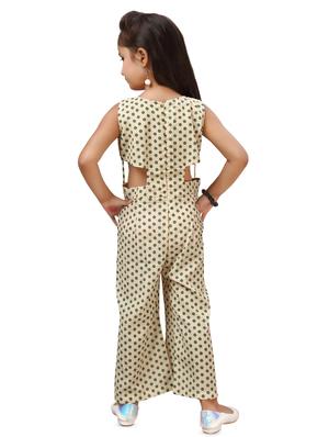 white georgette full length jumpsuit - 16957911 - Standard Image - 3