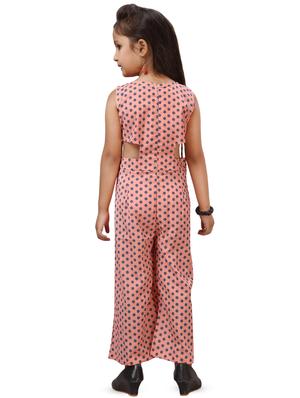 multi colored georgette full length jumpsuit - 16957912 - Standard Image - 3