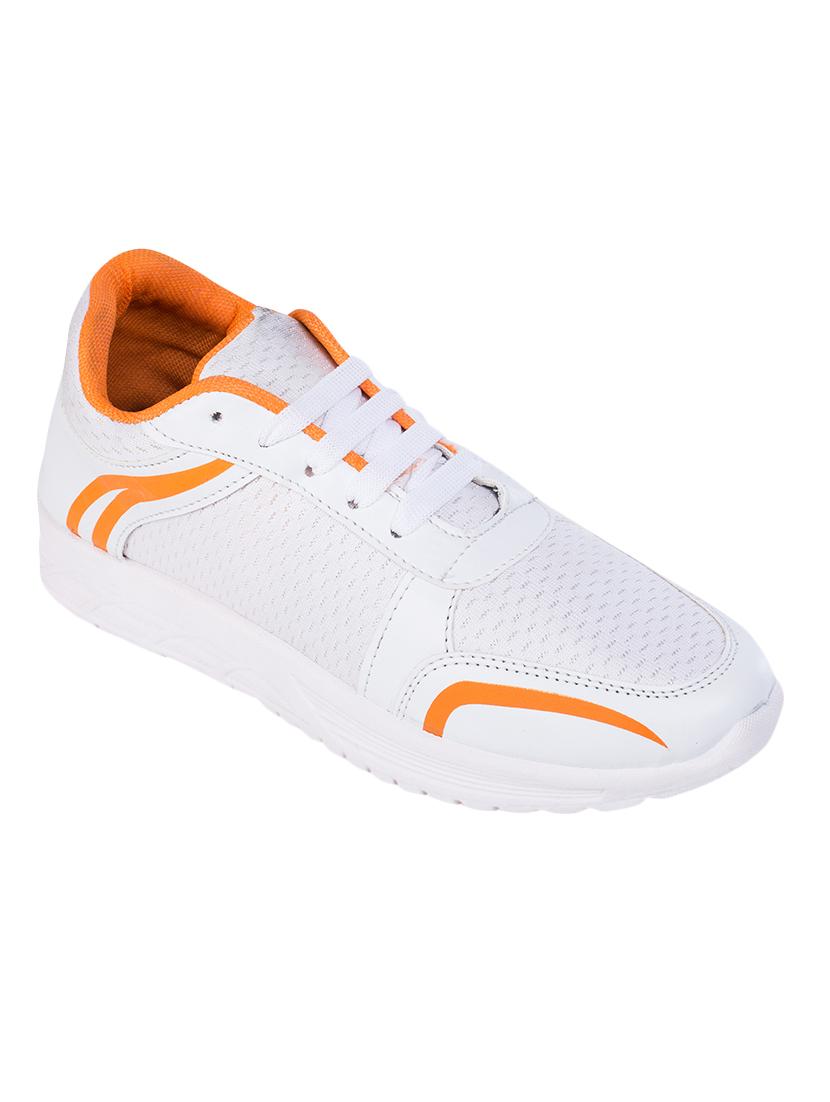 white lace up sport shoes - 16957952 - Zoom Image - 1
