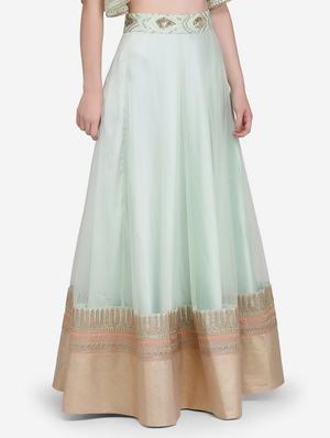 pastel net flared skirt - 16957962 - Standard Image - 2