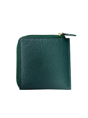 green leather regular pouch - 16957974 - Standard Image - 2