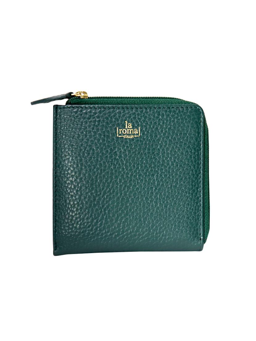 green leather regular pouch - 16957974 - Zoom Image - 1