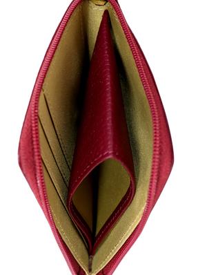 red leather regular pouch - 16957976 - Standard Image - 3