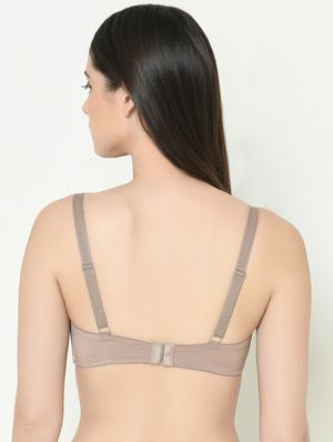 bow patch lace detail plunge bra - 16957991 - Standard Image - 3