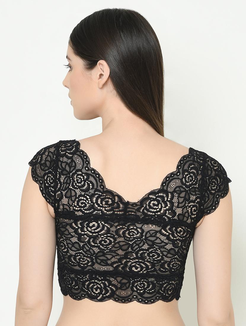full coverage laced bralette - 16957994 - Zoom Image - 3