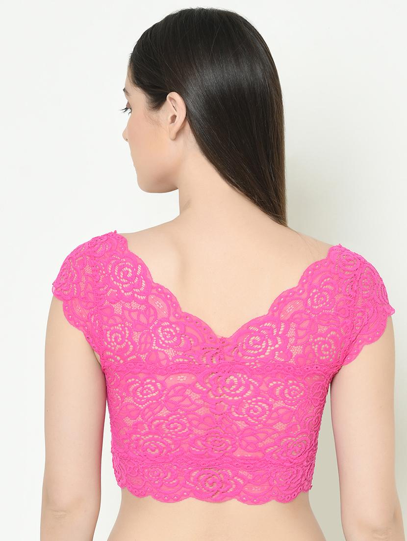 full coverage laced bralette - 16957996 - Zoom Image - 3
