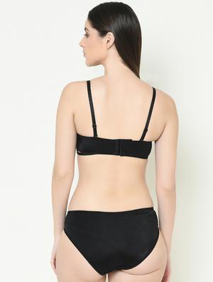 lace detail full coverage bra with panty set - 16958008 - Standard Image - 3
