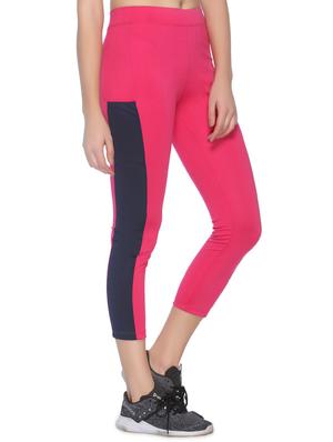 contrast detail mid rise sports capri - 16958128 - Standard Image - 2