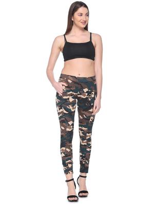 mid rise camouflage jeggings - 16958133 - Standard Image - 4