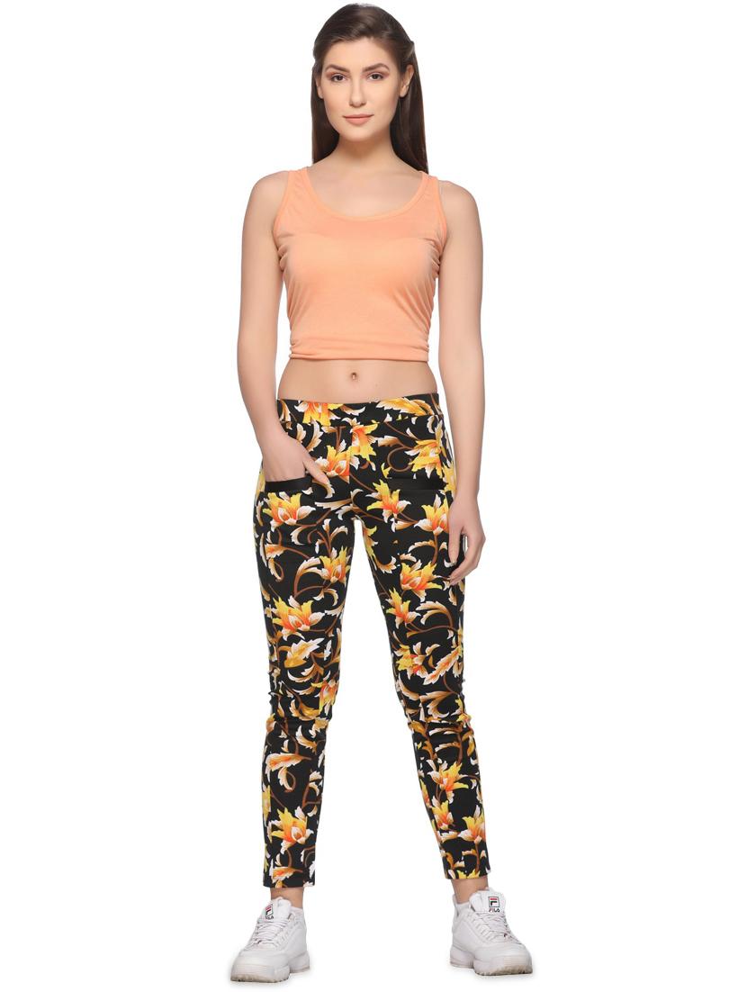 mid rise floral jeggings - 16958134 - Zoom Image - 4