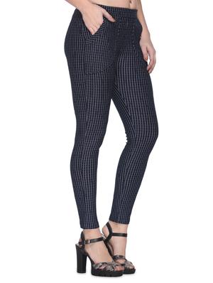 mid rise checkered jeggings - 16958141 - Standard Image - 2