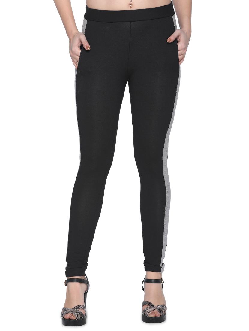 mid rise side taped jeggings - 16958142 - Zoom Image - 1