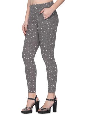 mid rise polka dot jeggings - 16958144 - Standard Image - 2