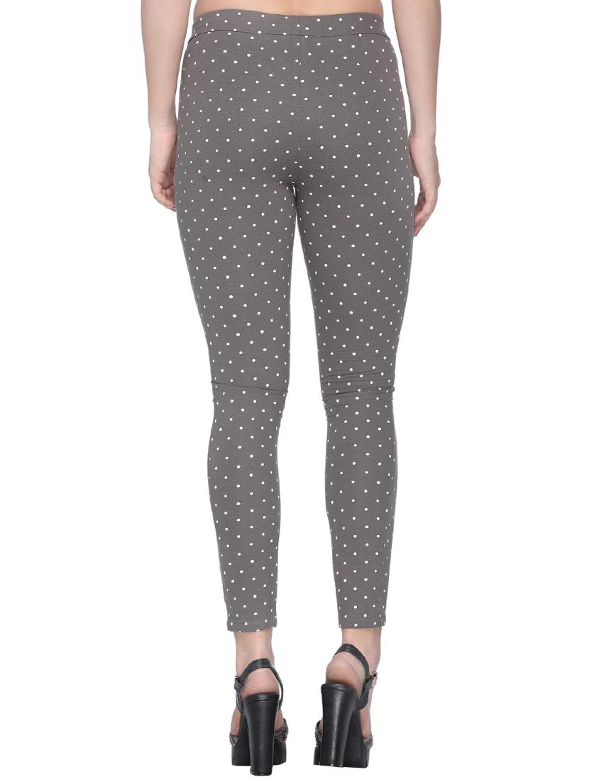 mid rise polka dot jeggings - 16958144 - Zoom Image - 3