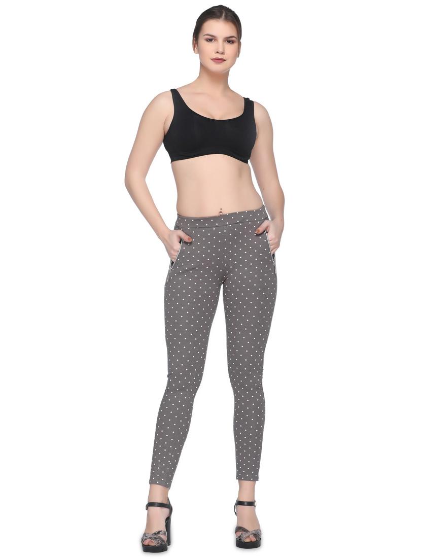 mid rise polka dot jeggings - 16958144 - Zoom Image - 4