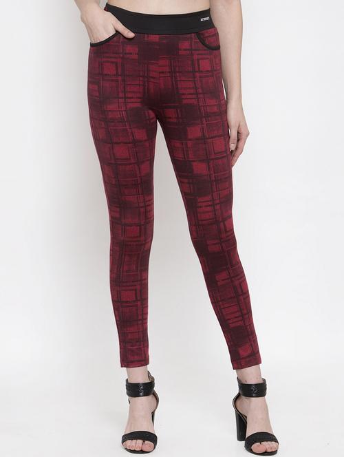mid rise abstract jeggings - 16958154 - Standard Image - 1