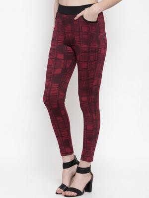 mid rise abstract jeggings - 16958154 - Standard Image - 2