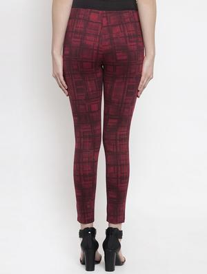 mid rise abstract jeggings - 16958154 - Standard Image - 3