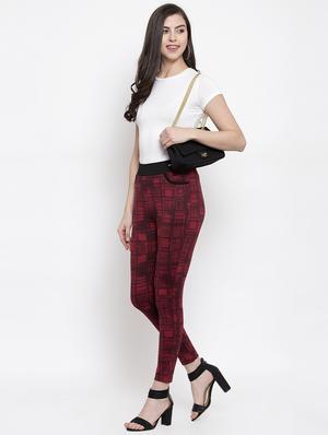 mid rise abstract jeggings - 16958154 - Standard Image - 4