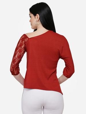 single net sleeves solid top - 16958170 - Standard Image - 3