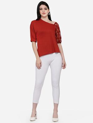 single net sleeves solid top - 16958170 - Standard Image - 4